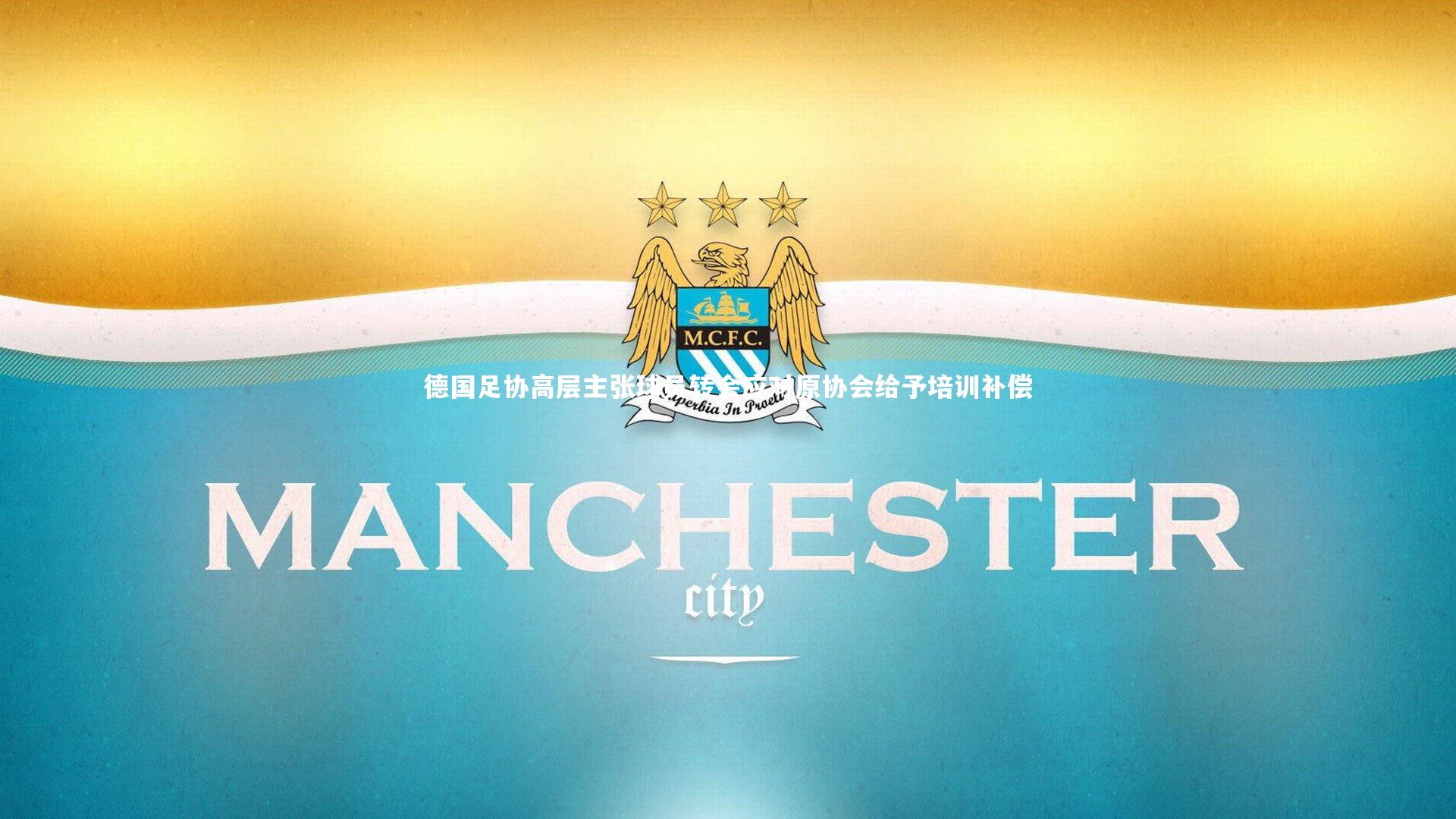 德国足协高层主张球员转会应对原协会给予培训补偿